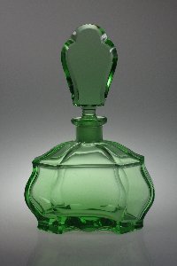 Frhe Parfmflasche von 1948, Design: Franz Burkert, Kristallglas GmbH Oberursel