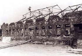 Richtfest der Glashtte Hessenglas in Stierstadt 1946