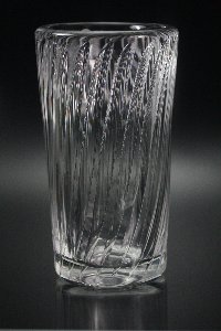Vase Bleikristall farblos der Hessenglas GmbH