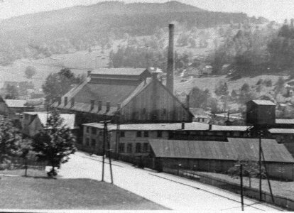 Glashütte in Josefsthal um 1930