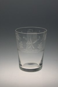Schnapsglas graviert der Kristallglas GmbH Oberursel