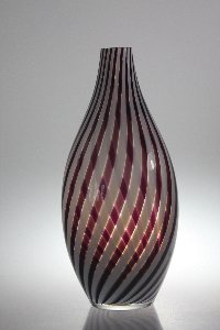 Gangkofner-Vase "a canne-Technik" der Hessenglas-Htte
