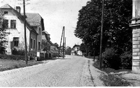 Wohnsitz und Grtlereibetrieb der Familie Stumpe in Luxdorf 71 (Kreis Gablonz)